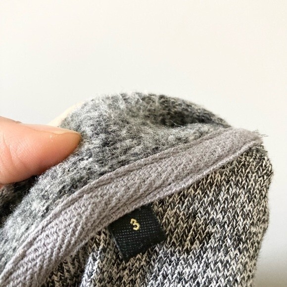 Kooples Sport Sweet Fleece Lace Sweatshirt 3 Large - Picture 3 of 7